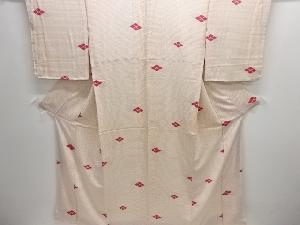 菱模様小紋着物